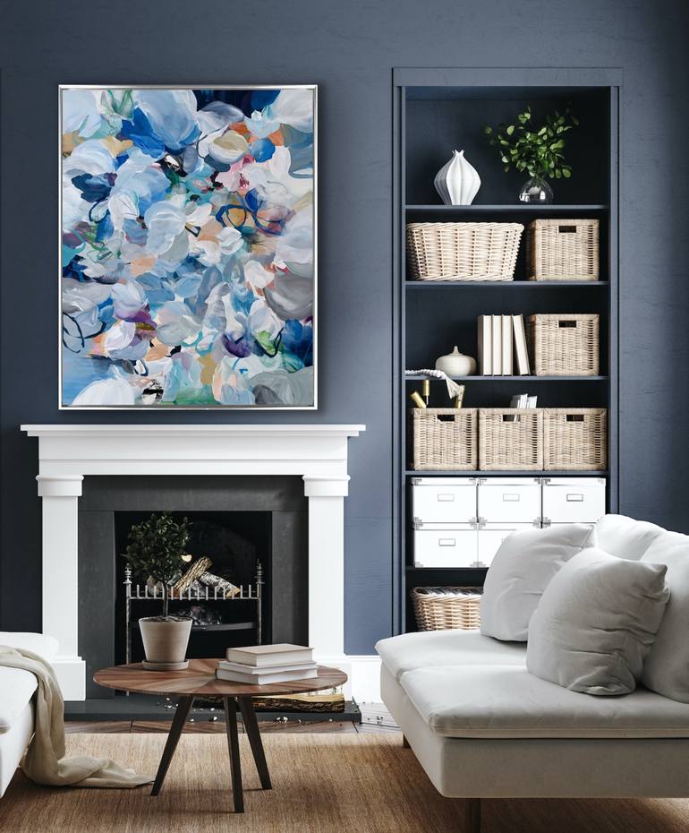 Original Abstract Expressionism Abstract Painting by Cat Tesla