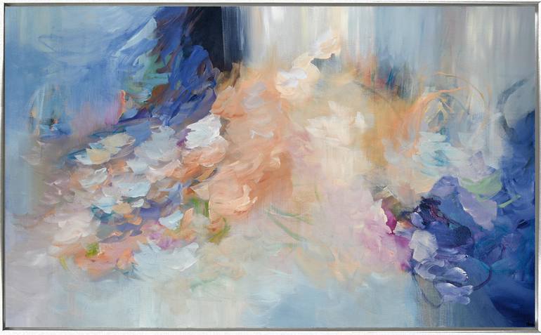 Original Abstract Expressionism Abstract Paintings by Cat Tesla