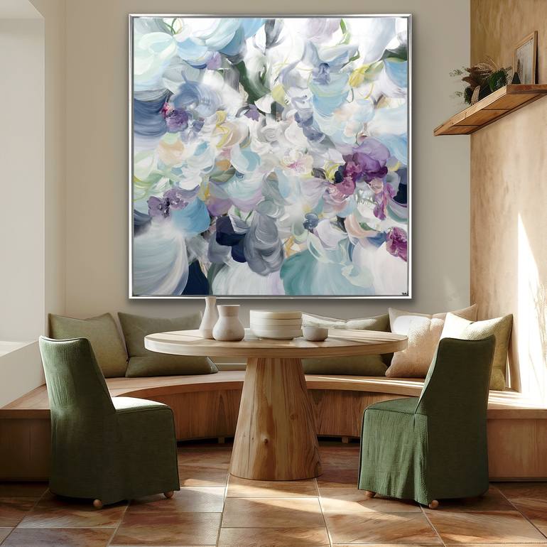 Original Abstract Expressionism Abstract Painting by Cat Tesla