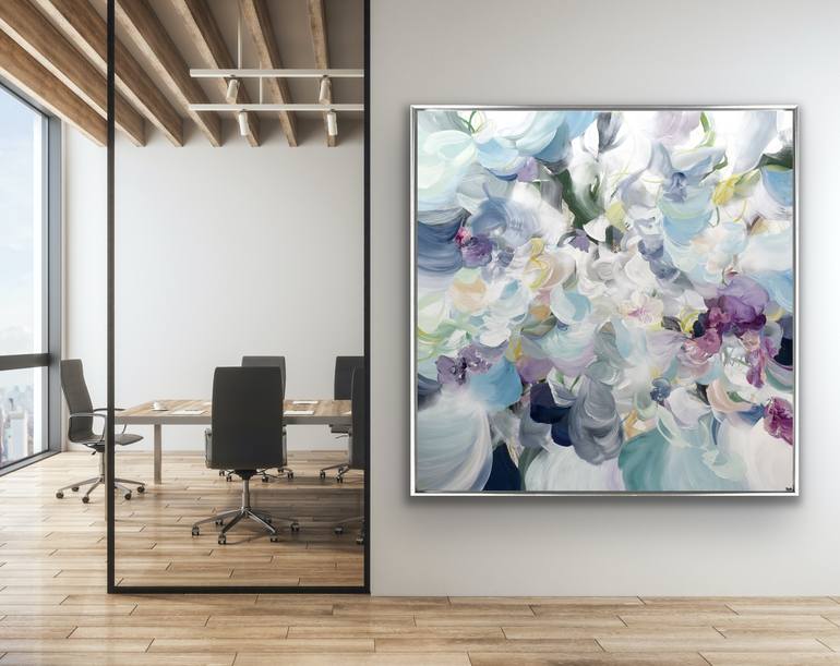 Original Abstract Expressionism Abstract Painting by Cat Tesla