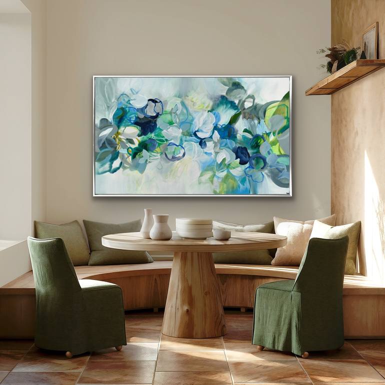 Original Abstract Expressionism Abstract Painting by Cat Tesla