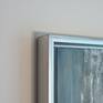 Silver floater frame