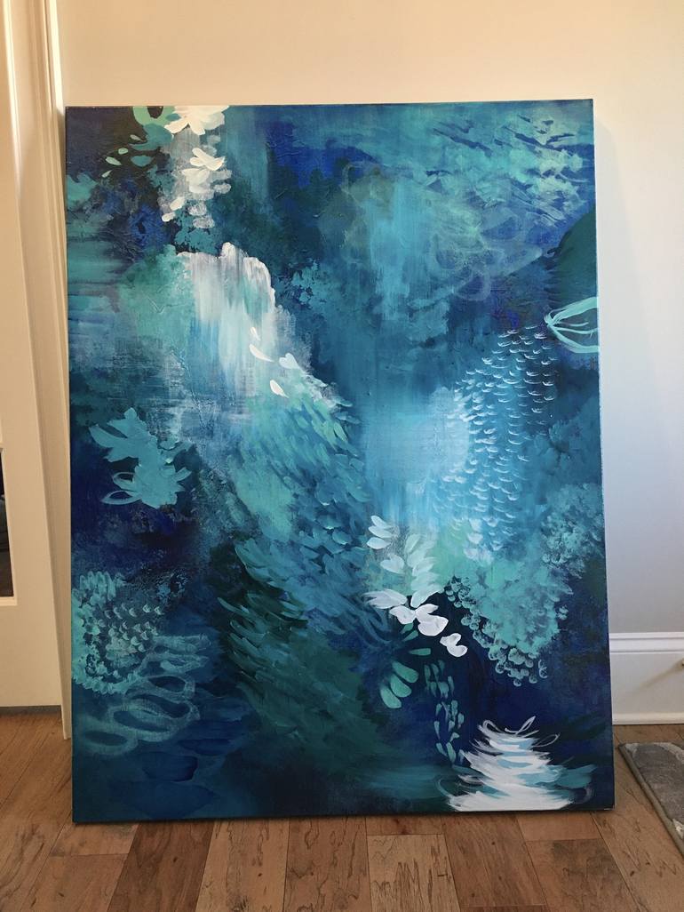 Original Abstract Painting by Cat Tesla