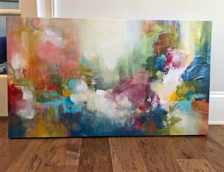 Original Abstract Painting by Cat Tesla