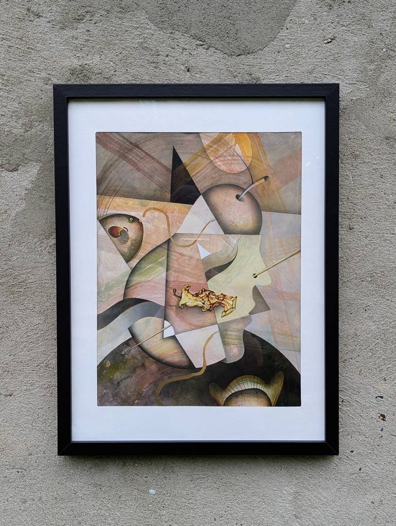 Original Abstract Nature Painting by Natalia Bachynska