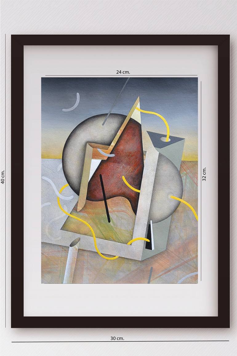 Original Contemporary Abstract Painting by Natalia Bachynska