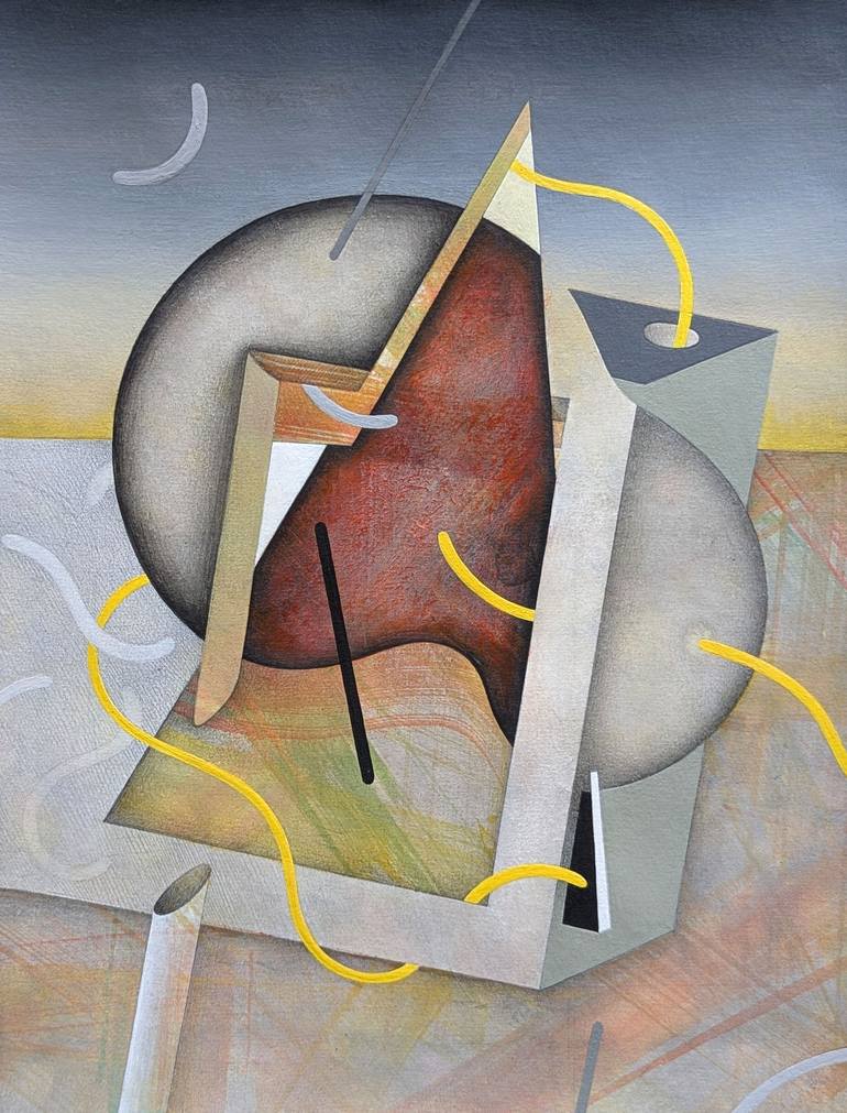 Original Contemporary Abstract Painting by Natalia Bachynska