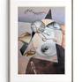 Artwork in frame size 40x50 cm.
