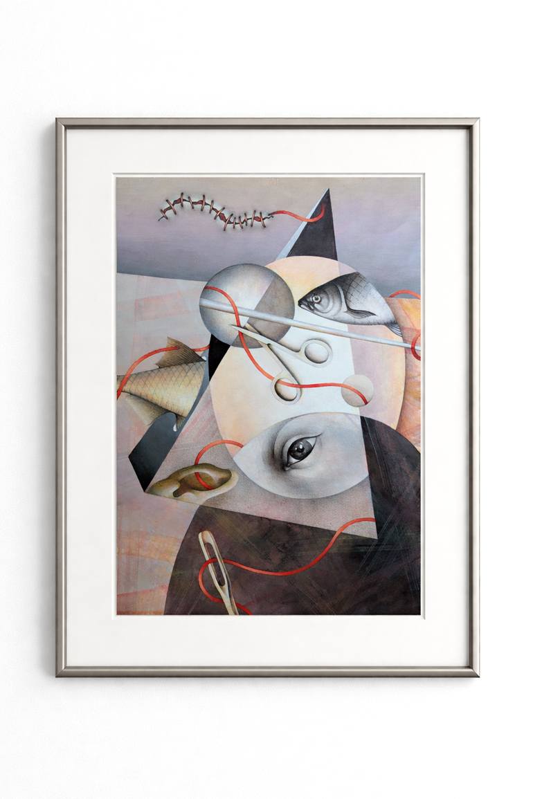 Original Symbolism Nature Painting by Natalia Bachynska