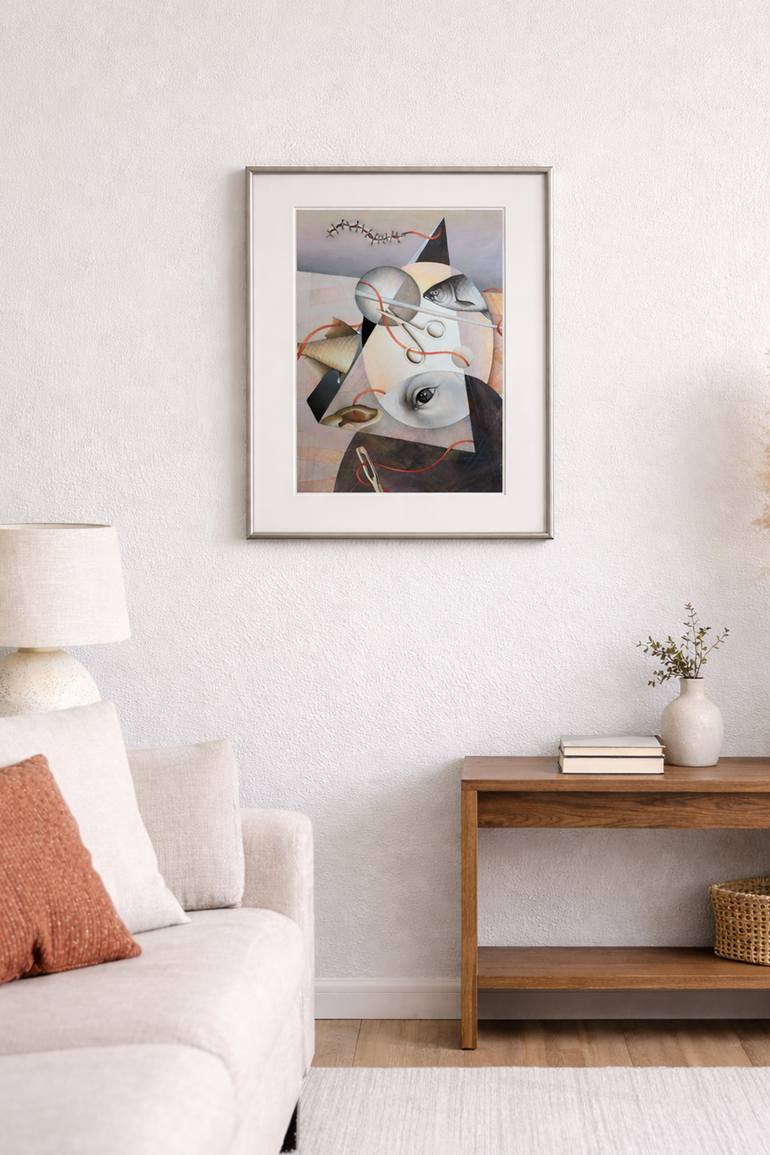 Original Symbolism Nature Painting by Natalia Bachynska