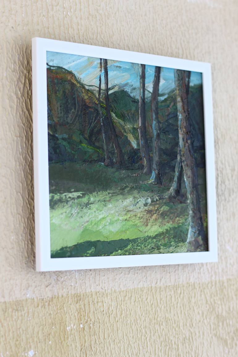Original Impressionism Landscape Painting by Natalia Bachynska