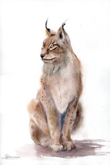 Original Fine Art Animal Paintings by Olga Tchefranov