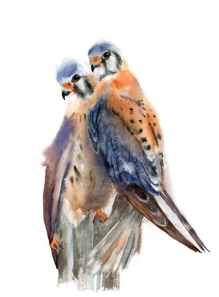 Print of Impressionism Animal Paintings by Olga Tchefranov