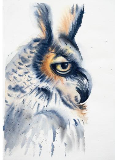 Watercolor Owl thumb
