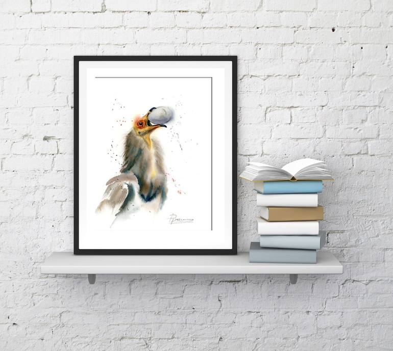 Original Fine Art Animal Painting by Olga Tchefranov