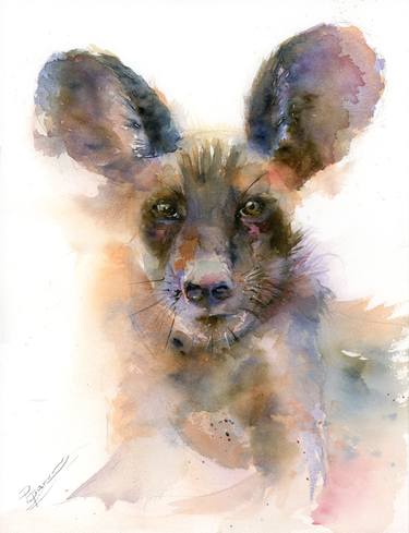 Hyena portrait thumb