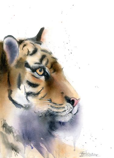 Tiger portrait thumb