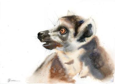 Lemur portrait thumb