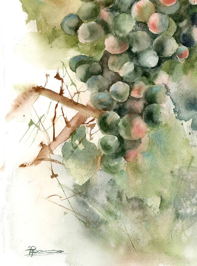 Original Impressionism Still Life Painting by Olga Tchefranov