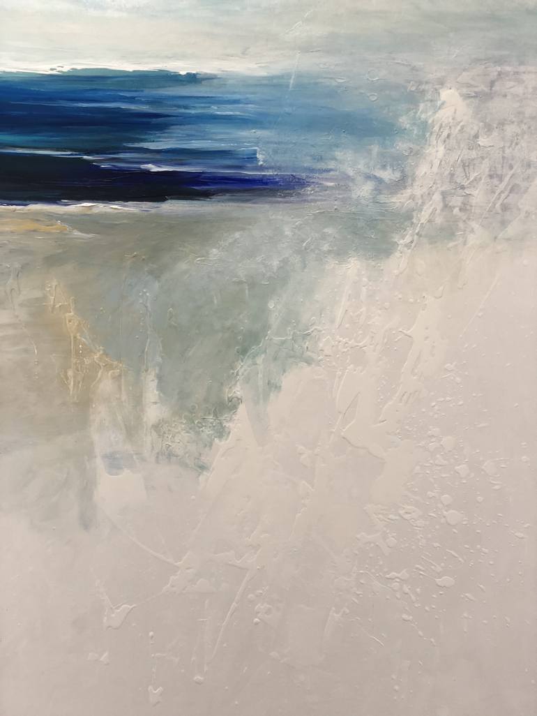 Original Beach Painting by Julia Ross