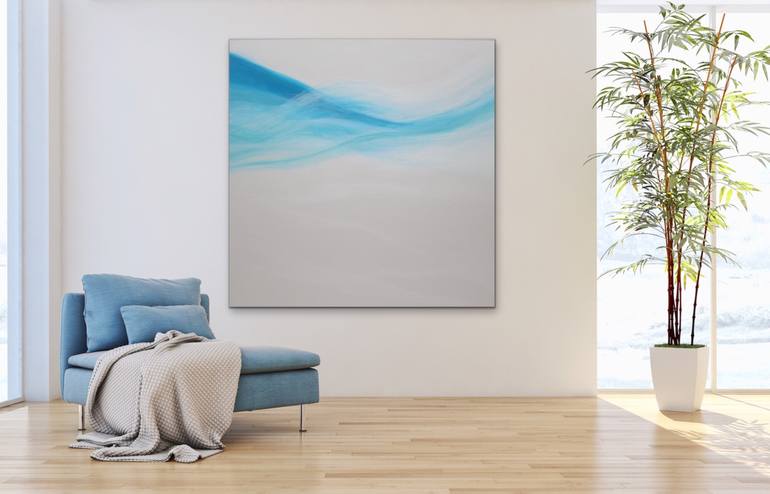 Original Abstract Water Painting by Julia Ross