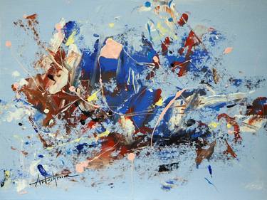 Print of Abstract Expressionism Abstract Paintings by Artushroom A