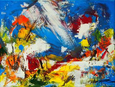 Original Abstract Seasons Paintings by Artushroom A