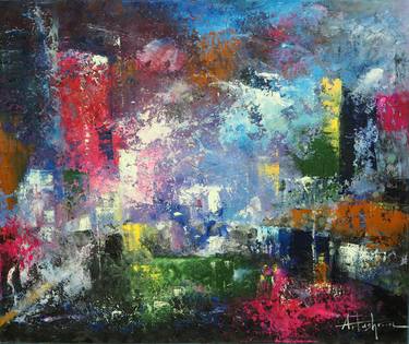 Print of Cities Paintings by Artushroom A