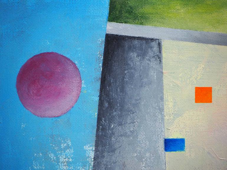 Original Abstract Geometric Painting by Artushroom A