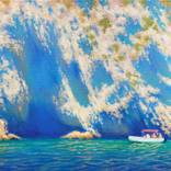 Near the rocky shore by Vitalii Konoval
