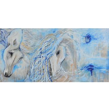 Print of Fine Art Horse Paintings by Kate Nowak