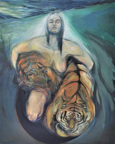 Print of Figurative Animal Paintings by Izabela Cieślak-Marczuk