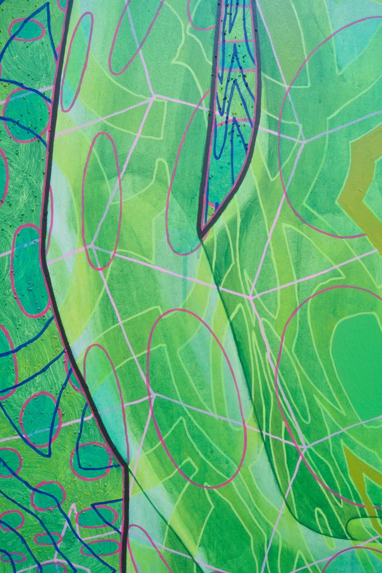 Original Figurative Body Painting by Yurii Dovhaliuk