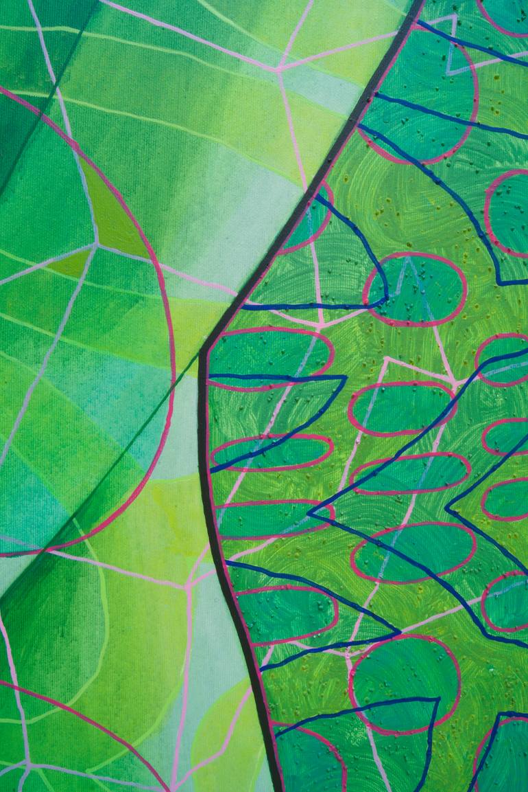 Original Figurative Body Painting by Yurii Dovhaliuk