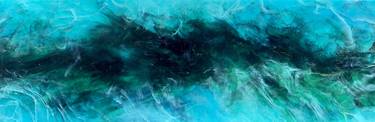 Original Abstract Expressionism Outer Space Paintings by Tiffani Buteau