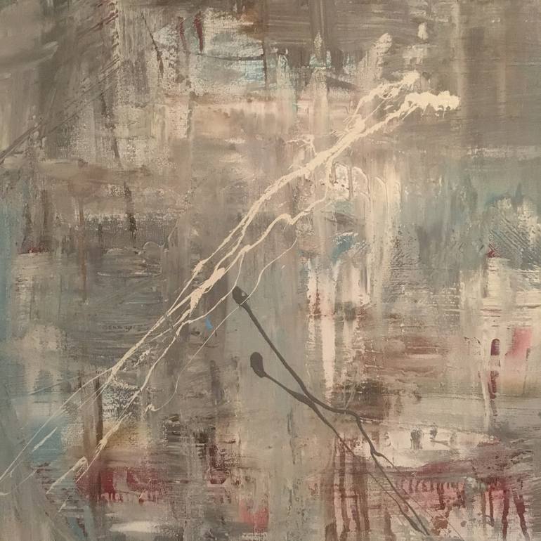 Original Modern Abstract Painting by Ben Fluno