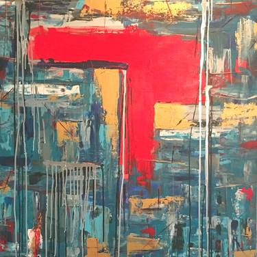 Original Abstract Paintings by Ben Fluno