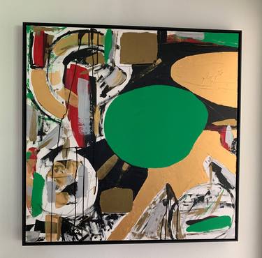 Original Modern Abstract Paintings by Ben Fluno