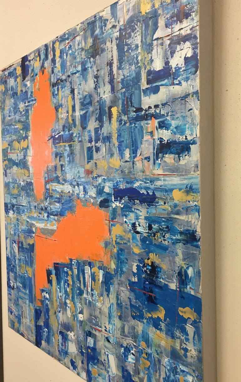 Original Modern Abstract Painting by Ben Fluno