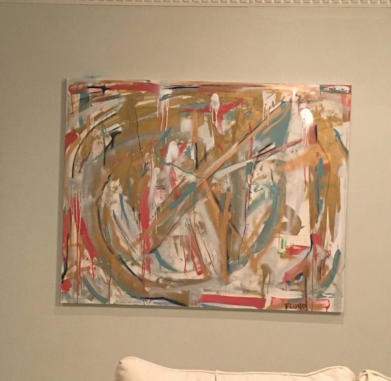 Original Abstract Painting by Ben Fluno