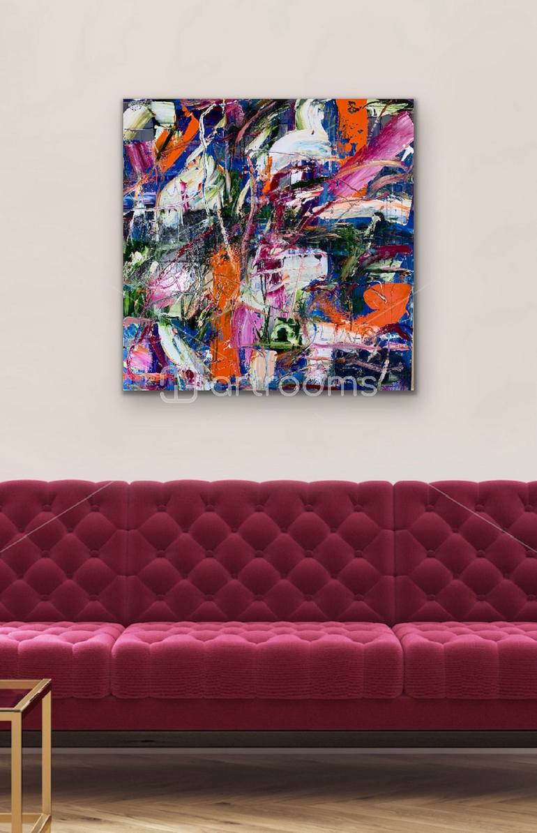 Original Abstract Painting by Ben Fluno