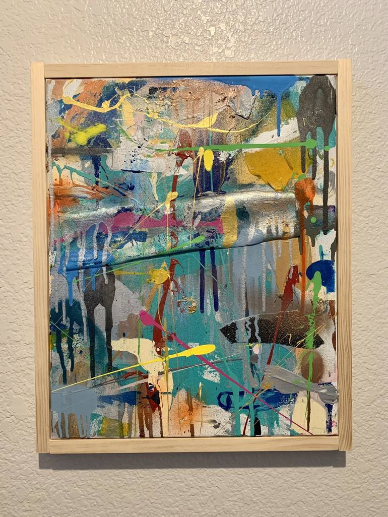 Original Abstract Painting by Ben Fluno