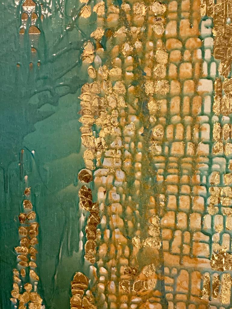 Original Abstract Expressionism Abstract Painting by Ben Fluno