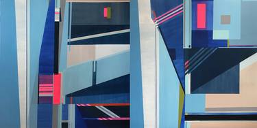 Original Cubism Abstract Paintings by Shilo Ratner