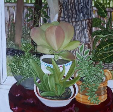 Original Expressionism Still Life Paintings by Cecilia Hine-Bouwman