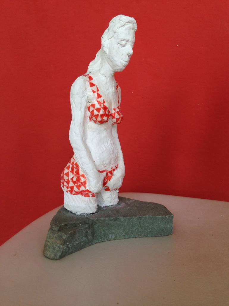 Original Figurative Women Sculpture by Annette Boedts