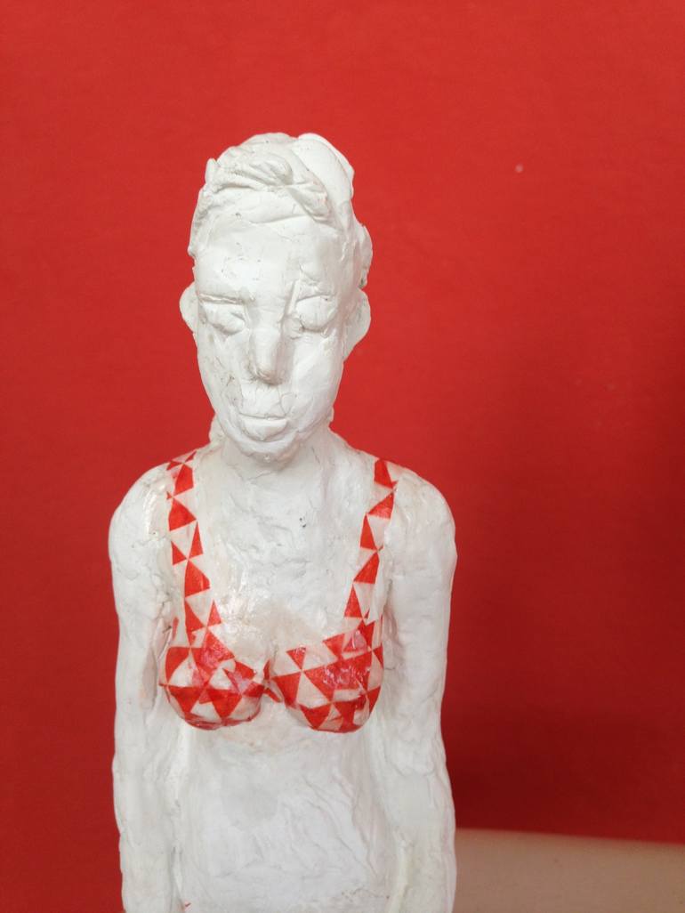 Original Figurative Women Sculpture by Annette Boedts