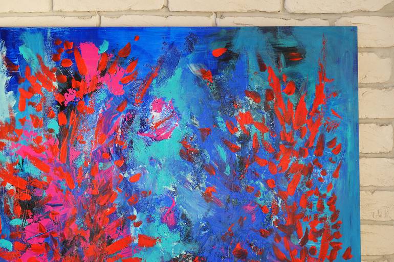 Original Abstract Expressionism Abstract Painting by Anna Selina