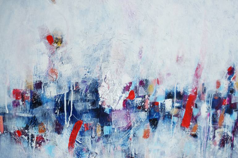 Original Minimalism Abstract Painting by Anna Selina