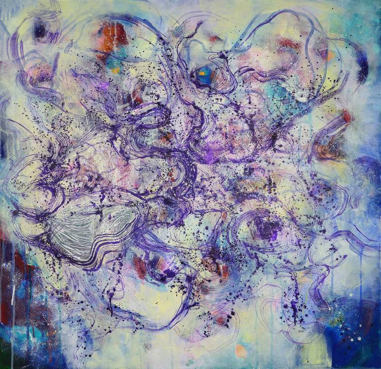 The transcendence Painting by Anna Selina | Saatchi Art